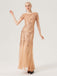 1920s Sequins Beading Mesh Formal Dress: timeless style reimagined
