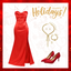 She slips into this 1920s Solid Lace-Up High Slit Dress and suddenly it's a 1920s daydream