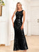 1920s Solid Round Neck Sequined Mermaid Dress — the kind of 1920s dress that makes strangers smile