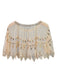 1920s Vintage Sequin Beading Mesh Cape - vintage fashion, retro style