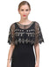 1920s Vintage Sequin Beading Mesh Cape - vintage fashion, retro style