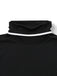 2PCS Black 1930s Binding Stand Collar Knitted Top & Wide-Leg Pants - vintage fashion, retro style, classic black
