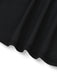 2PCS Black 1930s Binding Stand Collar Knitted Top & Wide-Leg Pants - vintage fashion, retro style, classic black
