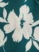 2PCS 1930s Tropical Floral Print Strapless & Shorts Set - vintage fashion, retro style