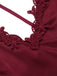 Detail close-up: 1930s 1930s Dots Sheer Satin Patc