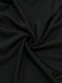 Black 1930s Bow Collar Metal Button Front Slit Dress - vintage dress, retro fashion, classic black