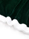 1930s Christmas Mrs. Santa Claus Velvet Dress with Cape - vintage dress, retro fashion