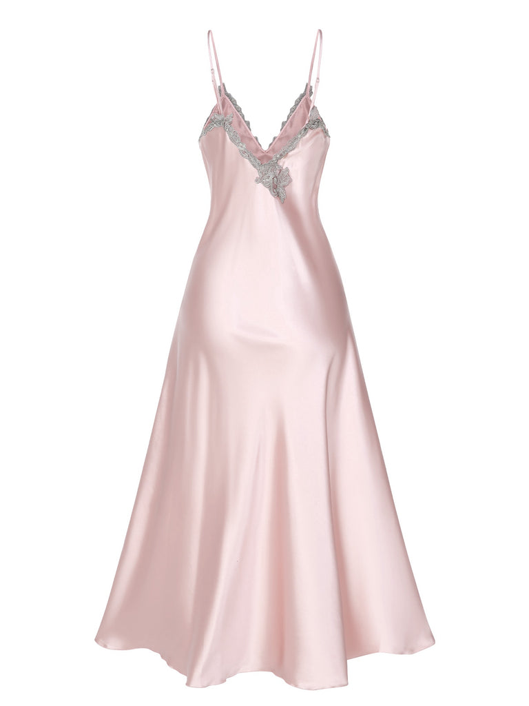 View 10: 1930s 1930s Embroidered Faux Satin Strap 