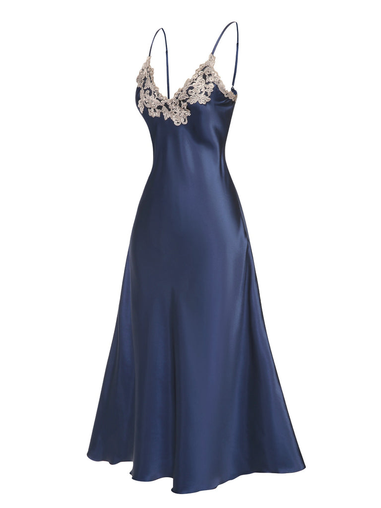 View 15: 1930s 1930s Embroidered Faux Satin Strap 