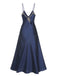 View 16: 1930s 1930s Embroidered Faux Satin Strap 