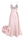 View 7: 1930s 1930s Embroidered Faux Satin Strap N