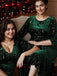 [Plus Size] 1930s Glitter Velvet Mermaid Dress, vintage dress, retro fashion - perfect for women who love vintage and retro fashion