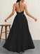 1930s Halter V-Neck Backless Solid Maxi Dress, vintage dress, retro fashion - perfect for women who love vintage and retro fashion