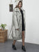1930s Lapel Faux Fur Long Coat - vintage fashion, retro style