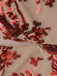 This 1930s One Shoulder Sequined Floral Slit Dress wraps her in 1930s elegance, one twirl at a time