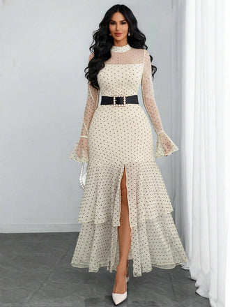 1930s Polka Dot Vintage Classic Dress 8