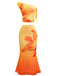 2PCS 1930s Lily Mesh One-Shoulder Crop Top & Mermaid Skirt - vintage skirt, retro style