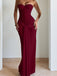1930s Solid Lace-Up Strapless Maxi Dress - vintage dress, retro fashion