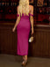 1930s Solid Off-Shoulder Bodycon Maxi Dress - vintage dress, retro fashion
