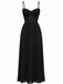 1930s Solid Pleated Strappy Evening Dress - vintage dress, retro fashion