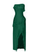 1930s Solid Ruffles Oblique Hem | 1930s | vintage dress, retro fashion