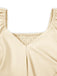 This 1930s Solid V-Neck Waist Ruffle Dress wraps her in 1930s elegance, one twirl at a time