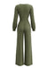 1930s Solid Wrap Front Long Sleeve Jumpsuit - vintage romper, retro jumpsuit for vintage lovers