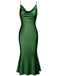 1930s Spaghetti Strap Fishtail Dress — vintage elegance for the modern woman