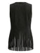 1930s Suede Studded Fringe Western Vest, vintage fashion, retro style - perfect for women who love vintage and retro fashion