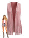 1930s Suede Studded Fringe Western Vest, vintage fashion, retro style - perfect for women who love vintage and retro fashion