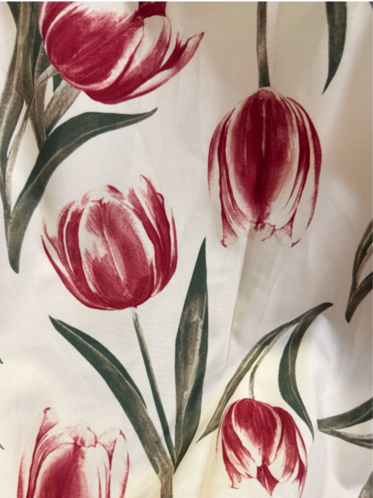 1930s Floral Halter Vintage Classic Dress 4