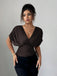 1930s V Neck Vintage Classic Top 6