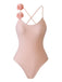 She's wearing 1940s 3D Back Cross Straps Swimsuit and the whole beach remembers the 1940s