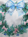 Blue 1940s Christmas Nutcracker Candy Cane Pajama Set - vintage fashion, retro style