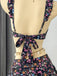 1940s Ditsy Floral Ruffle Strap Lace Trim Bikini Set, vintage swimsuit, pin-up swimwear - perfect for women who love vintage and retro fashion
