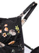 1940s Floral Boxer Straps Swimsuit — 1940s poolside glamour meets sun-drenched confidence