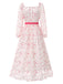 1940s Floral Illusion Square Neck | 1940s | vintage dress, retro fashion