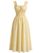 1940s Bow A-Line Dress 4