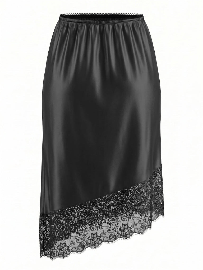 1940s Lace Trim Vintage Skirt, vintage skirt, retro style - perfect for women who love vintage and retro fashion