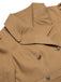 1940s Lapel Double-Breasted Pocket A-Line Coat, vintage coat, retro outerwear - perfect for women who love vintage and retro fashion