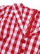 1940s Lapel Plaids Belted Romper — the 1940s finishing touch that makes her outfit sing