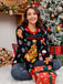 1940s Led Light-Up Jacquard Christmas Sweater - vintage fashion, retro style