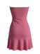 1940s-Polka-Dot-Bandeau-Ruffle-Dress, vintage, retro, dress