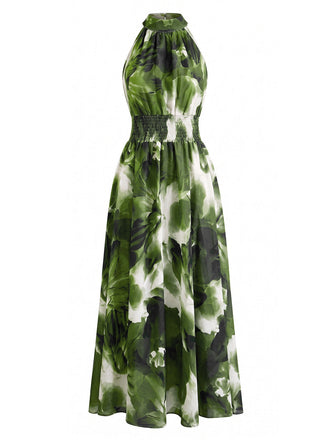 1940s Sleeveless A-Line Midi Dress, vintage dress, retro fashion - perfect for women who love vintage and retro fashion