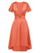 1940s Solid Deep VNeck Twisted | 1940s | vintage dress, retro fashion