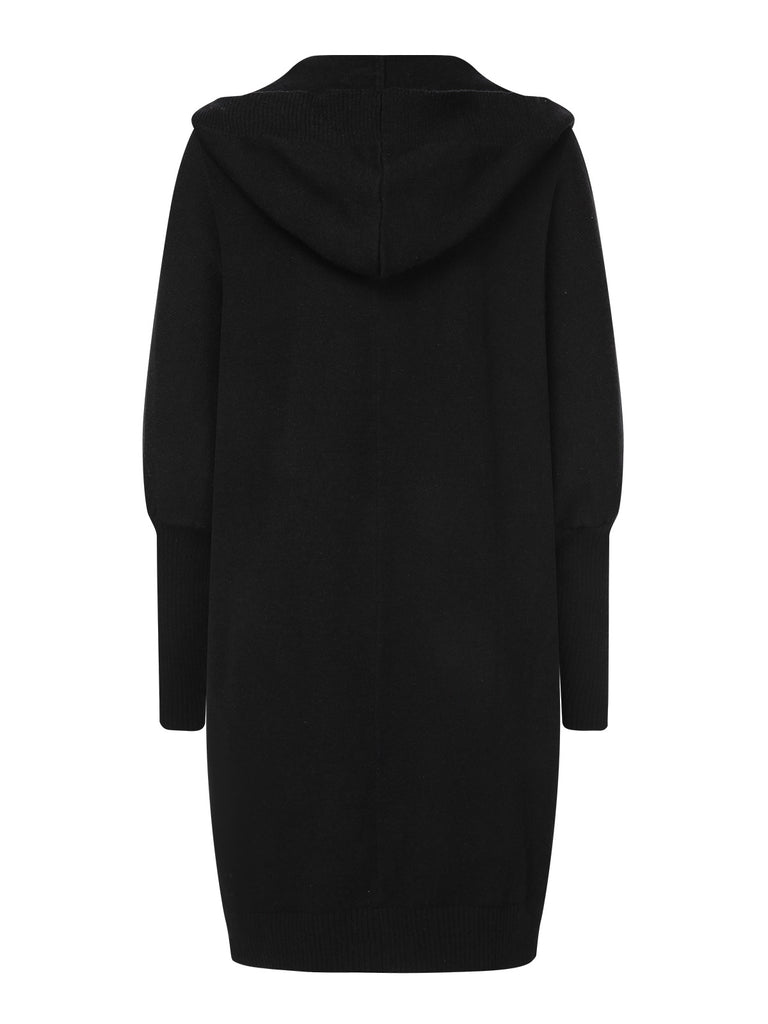 1940s Solid Knit Hooded Cardigan, vintage fashion, retro style - perfect for women who love vintage and retro fashion