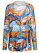 She's wearing 1940s Spaghetti Strap Print Swimsuit & Cover-Up and the whole beach remembers the 1940s