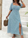 1940s Floral Vintage Classic Dress 4