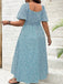 1940s Floral Vintage Classic Dress 6