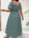 1940s Floral Vintage Classic Dress 9